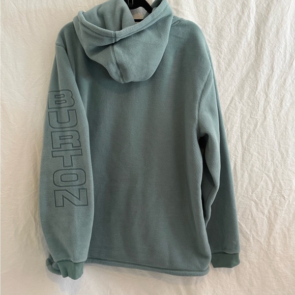 Burton Teal Hoodie with Logo - Picture 2 of 3